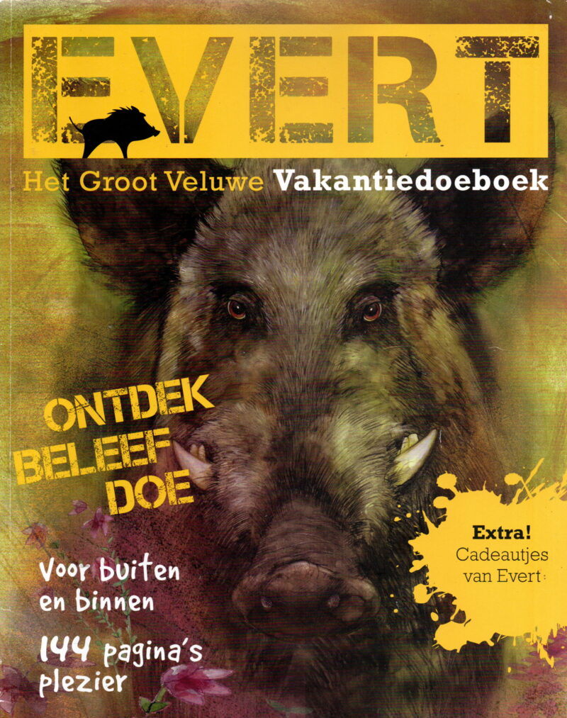Evert - Het Groot Veluwe Vakantiedoeboek - Ontdek, beleef, doe - Voor buiten en binnen -