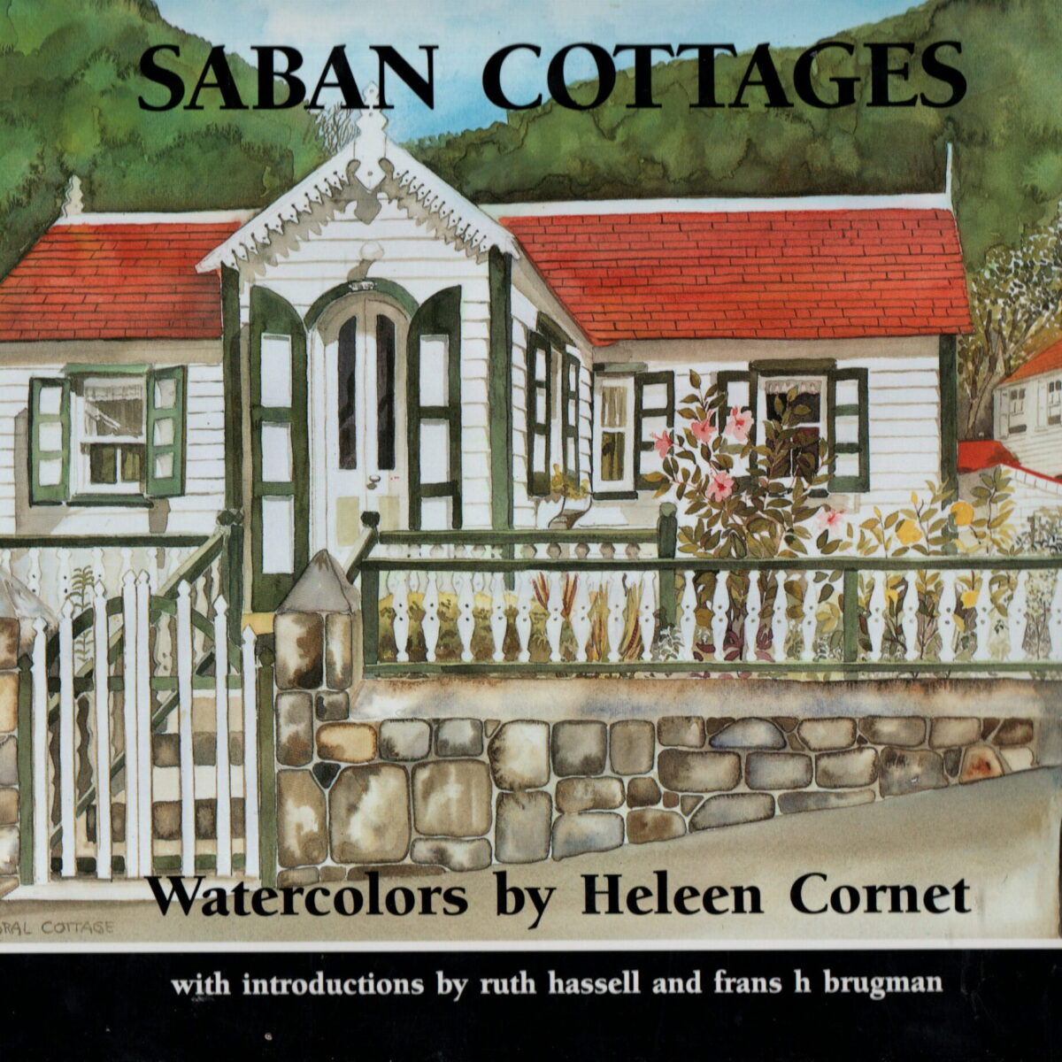 Saban Cottages - Watercolors by Heleen Cornet -