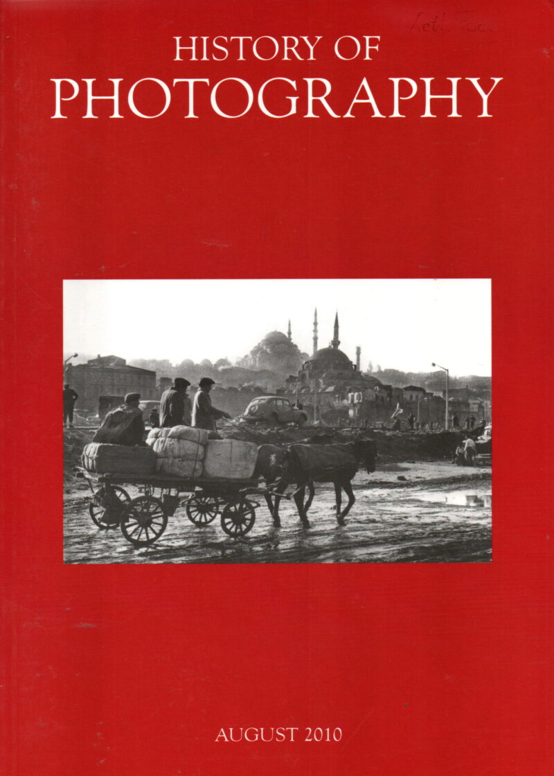 History of Photography - August 2010 -