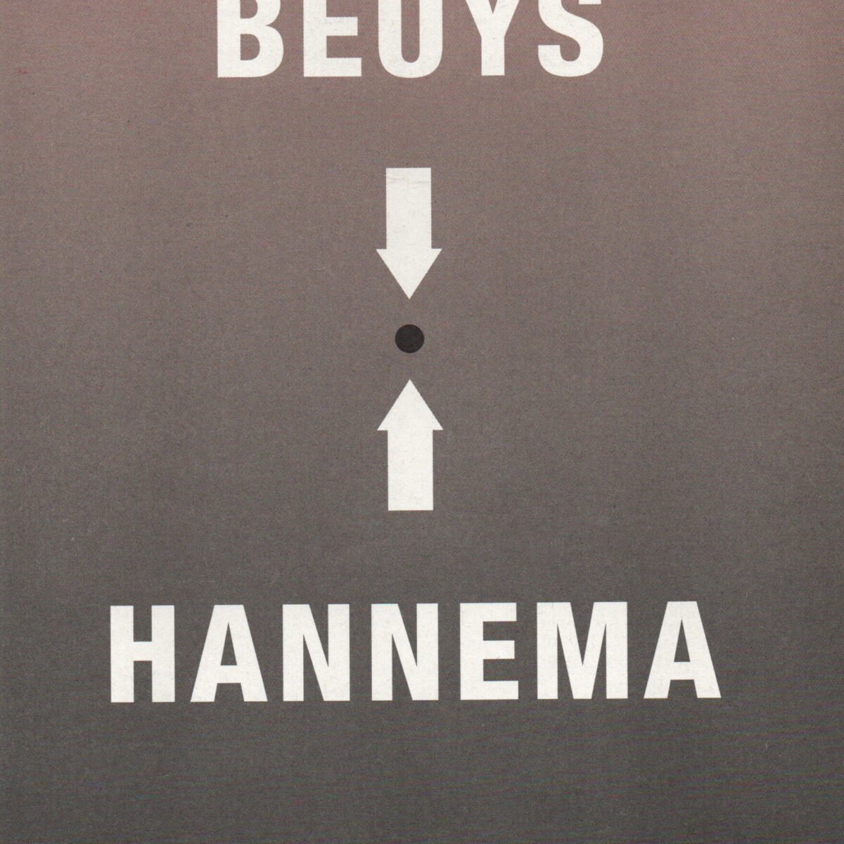 Beuys >< Hannema - Kleine confrontaties, tekeningen uit twee collecties -