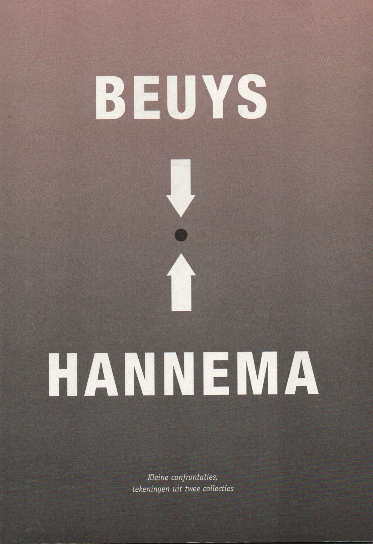 Beuys >< Hannema - Kleine confrontaties, tekeningen uit twee collecties -