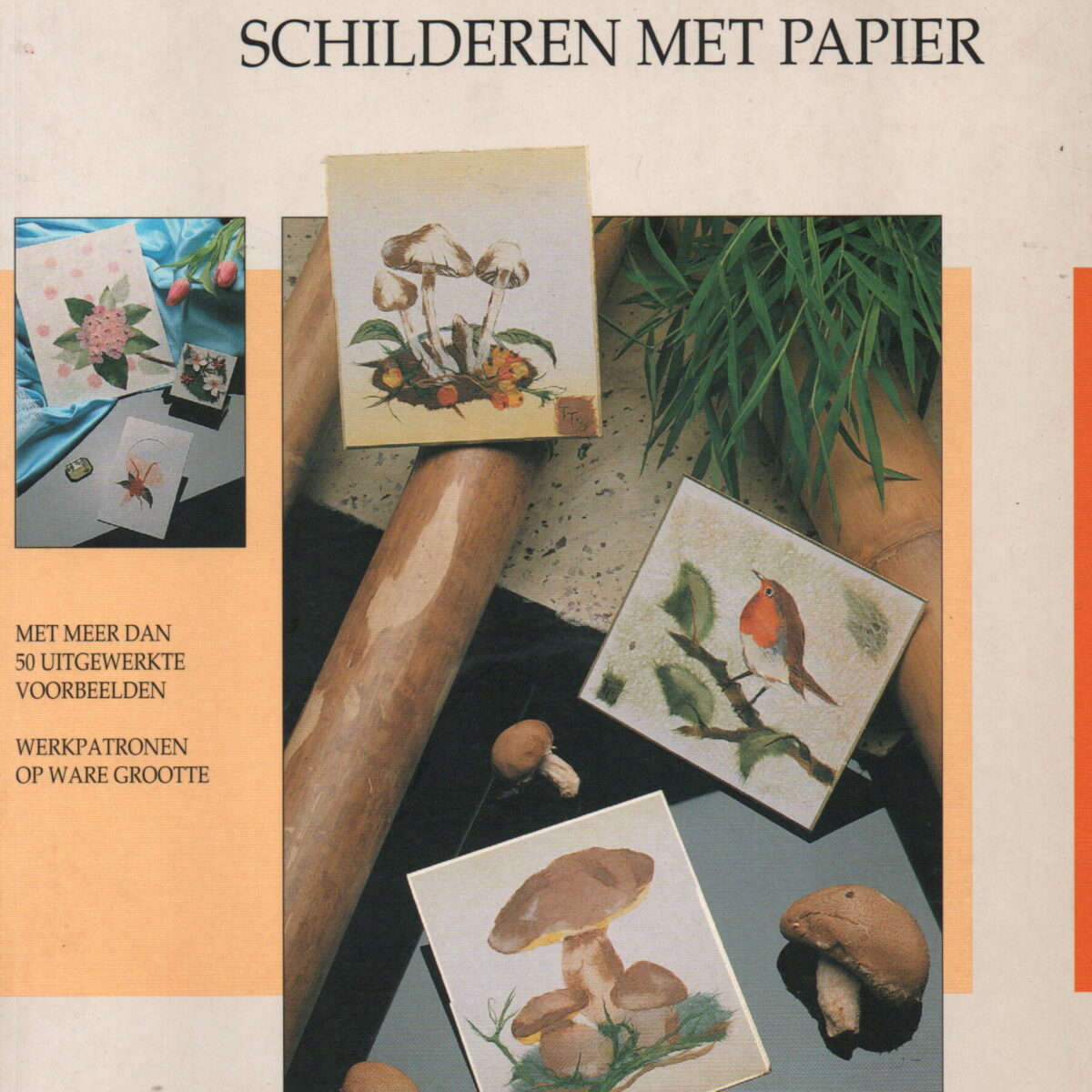 Washoemi - Schilderen met papier -