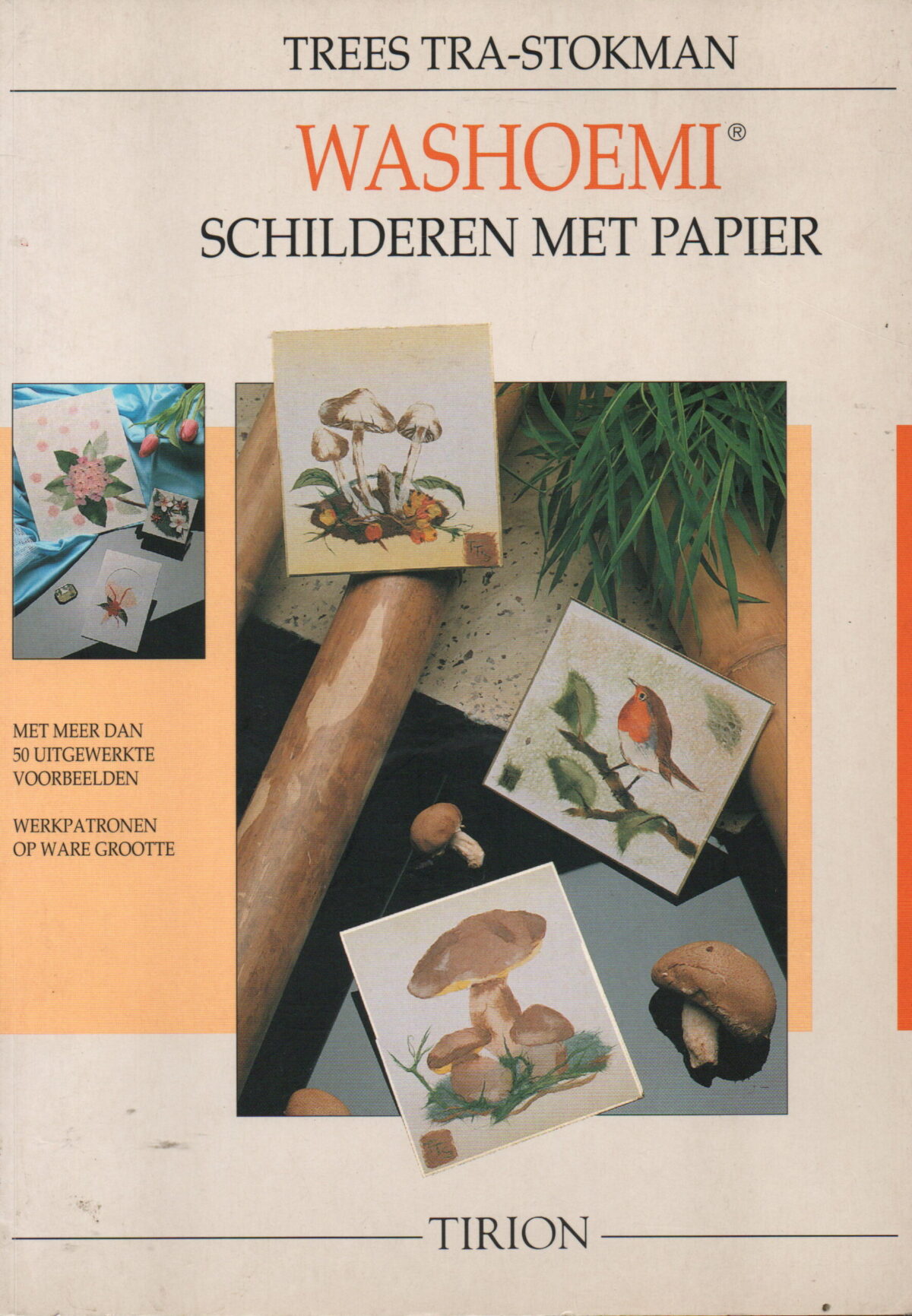 Washoemi - Schilderen met papier -
