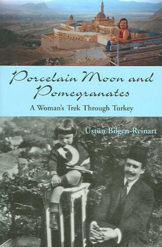 Porcelain Moon and Pomegranates