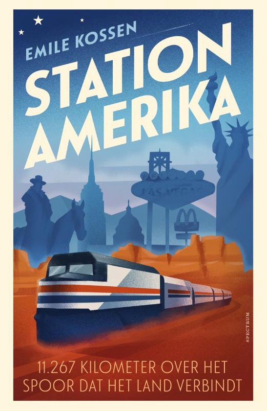 Station Amerika - 11.267 kilometer over het spoor dat het land verbindt -