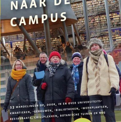 Wandelen naar de campus