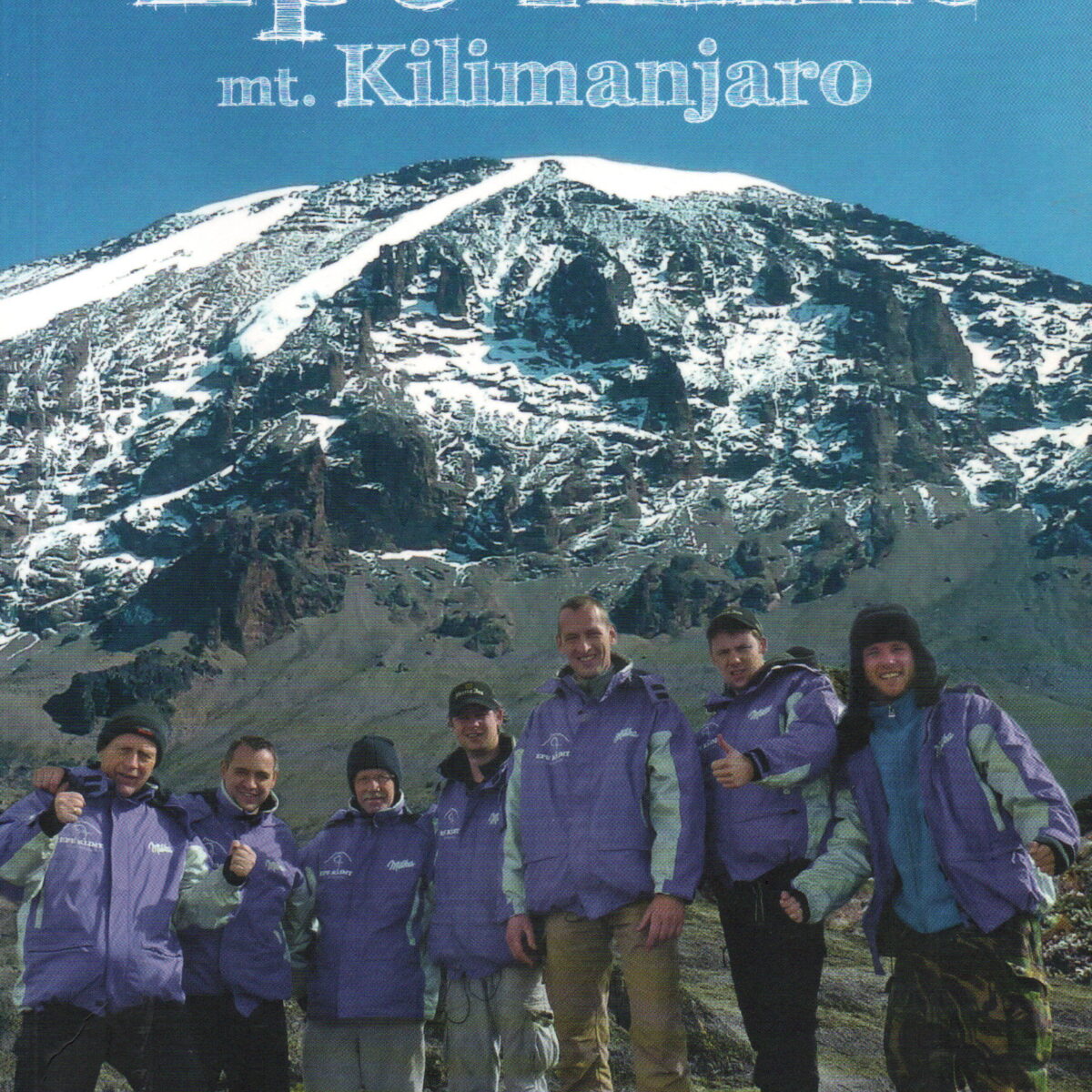 Epe klimt mt. Kilimanjaro