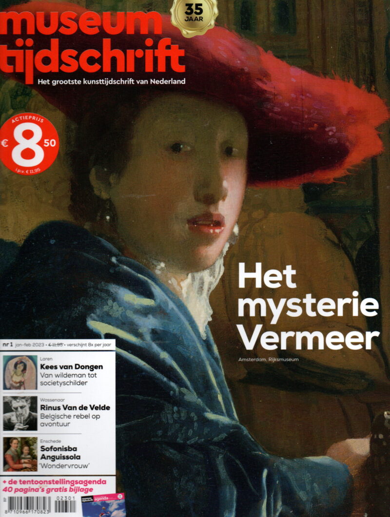 Museum tijdschrift - Het mysterie Vermeer, Kees van Dongen, Rinus Van de Velde, Sofonisba Anguissola -