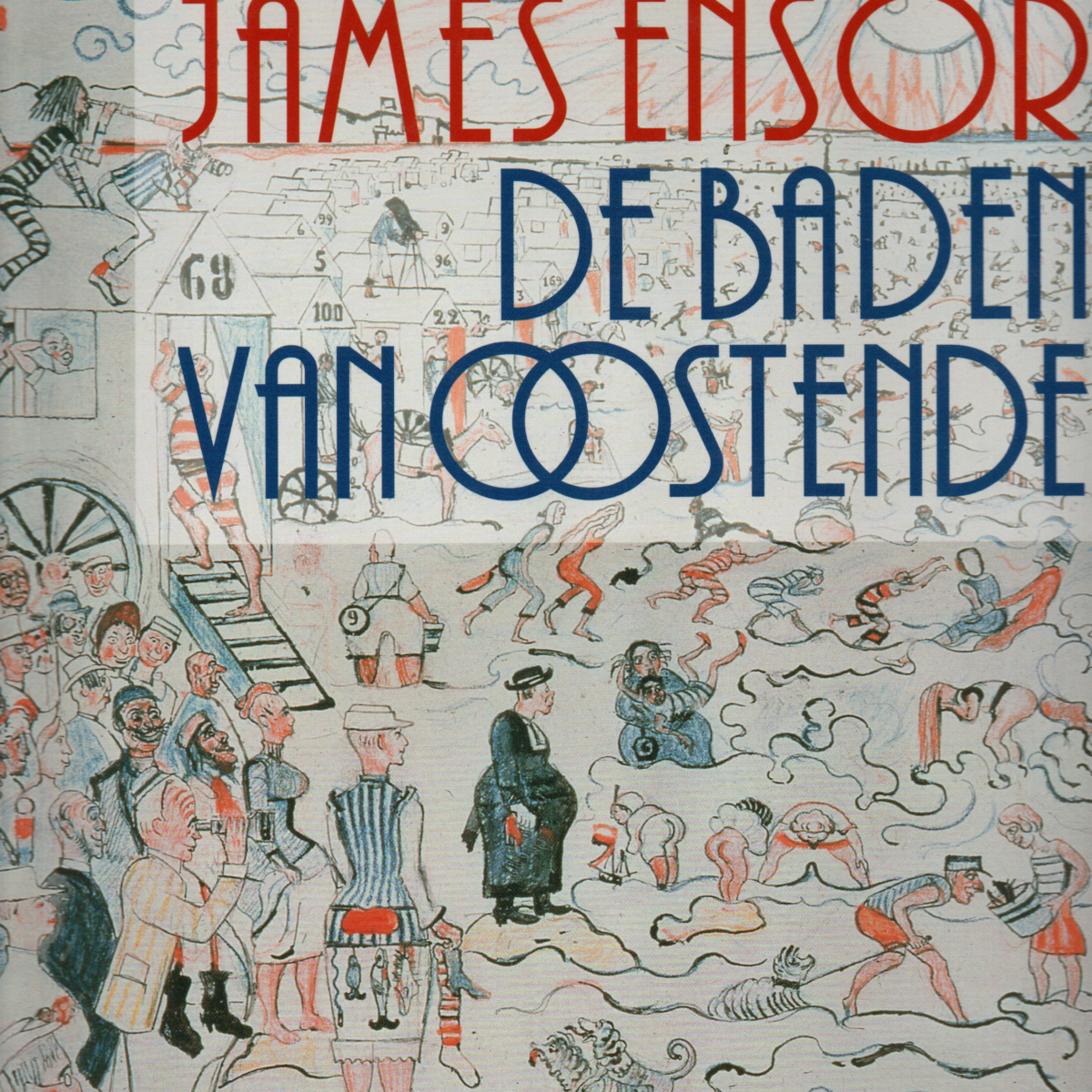 James Ensor - De baden van Oostende -