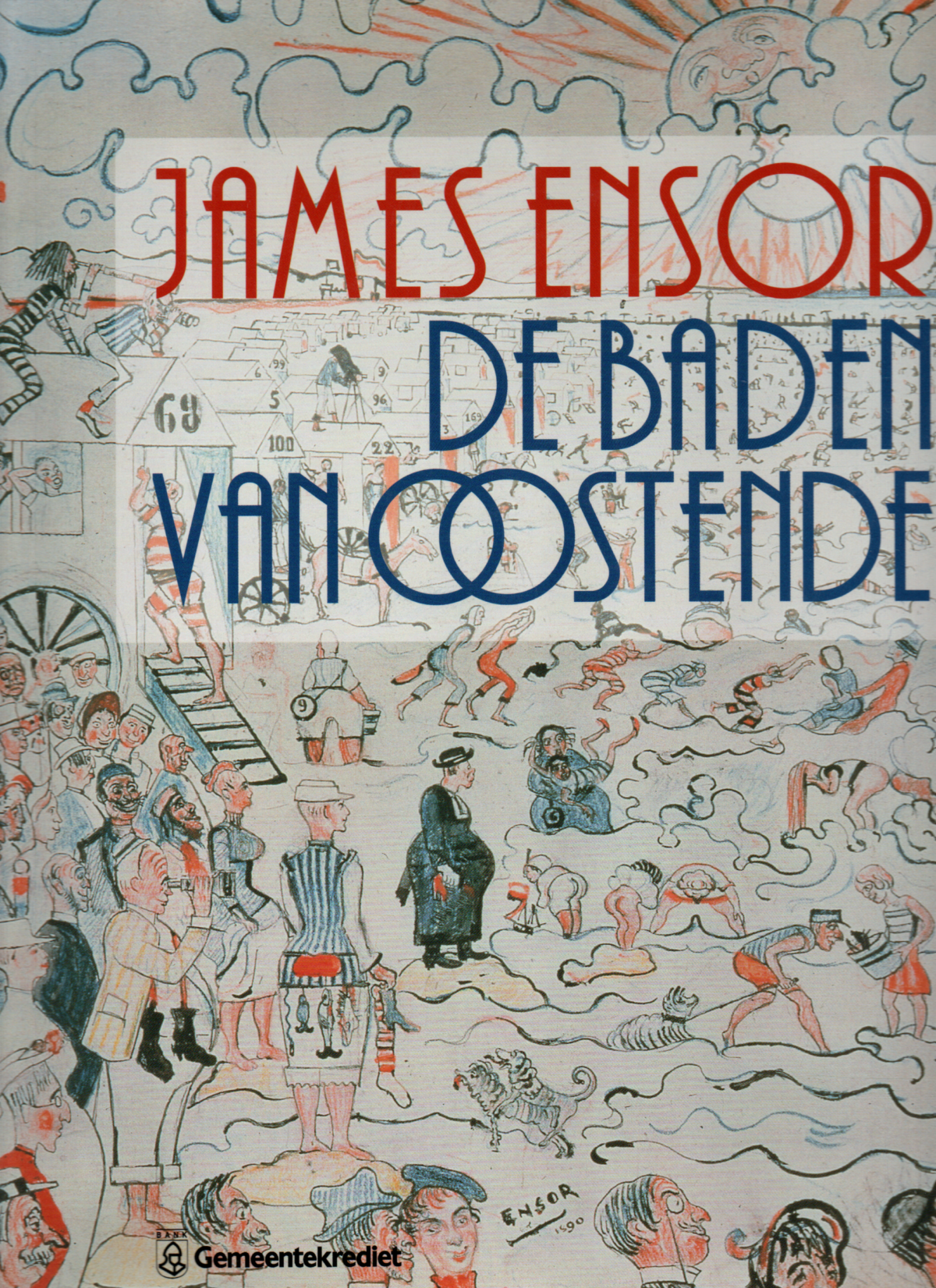 James Ensor - De baden van Oostende -