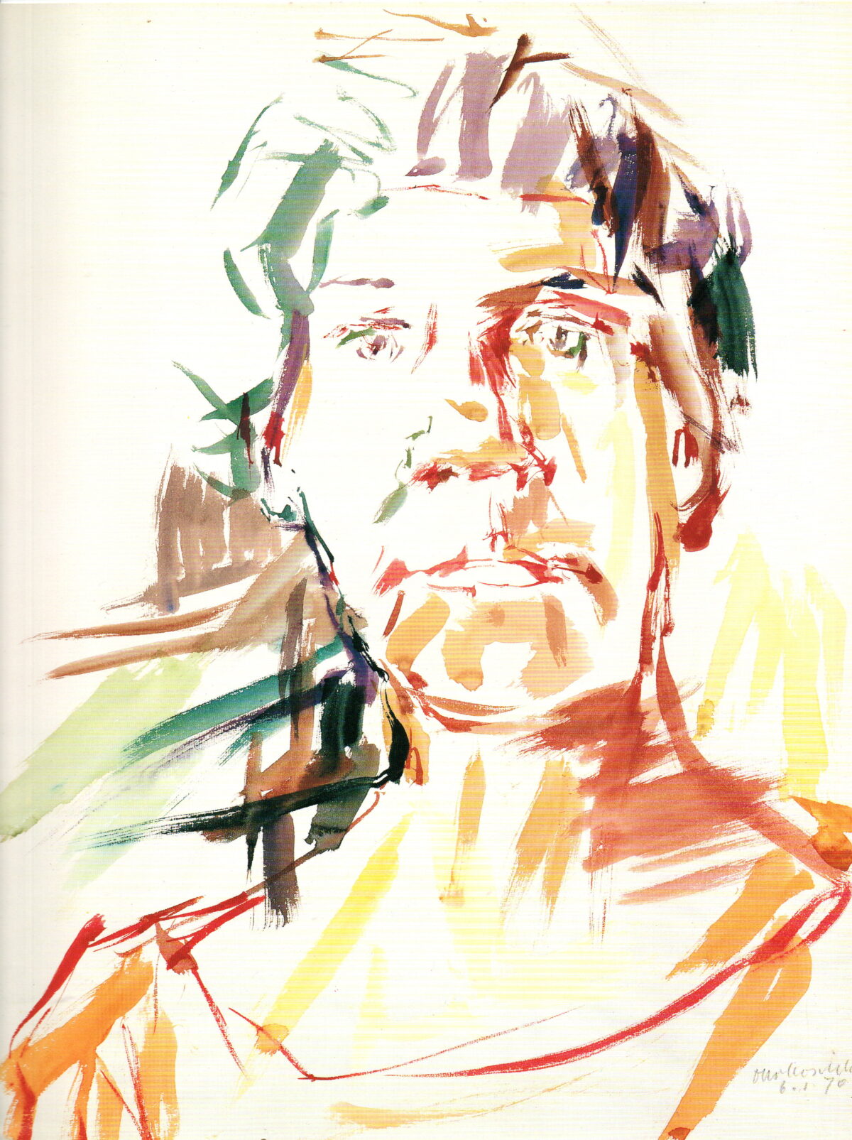 Oskar Kokoschka (1886-1980) - The late work 1953-1980 - + - A selection of watercolours 1953-1980 -