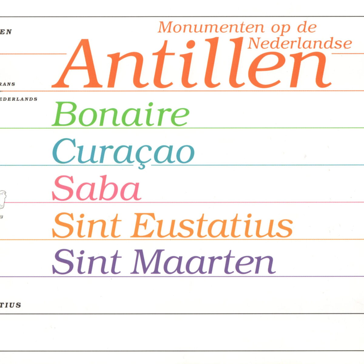 Scan_20260309 (9) Monumenten op de Nederlandse Antillen - Bonaire, Curaçao, Saba, Sint Eustatius, Sint Maarten -