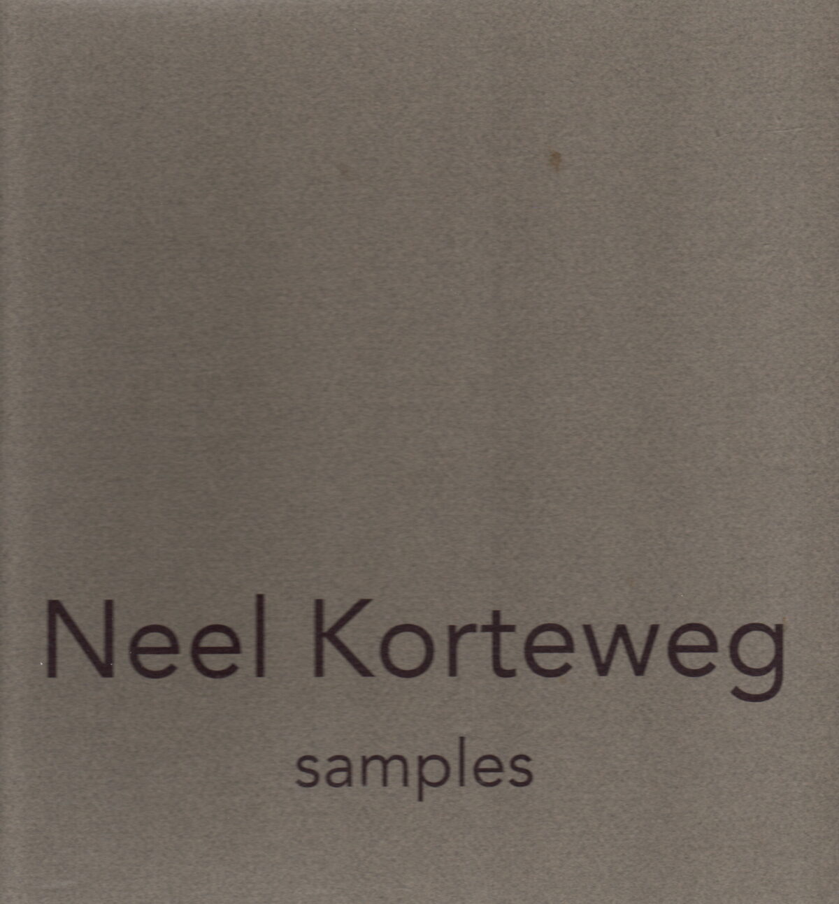 Neel Korteweg - samples - 1994 -
