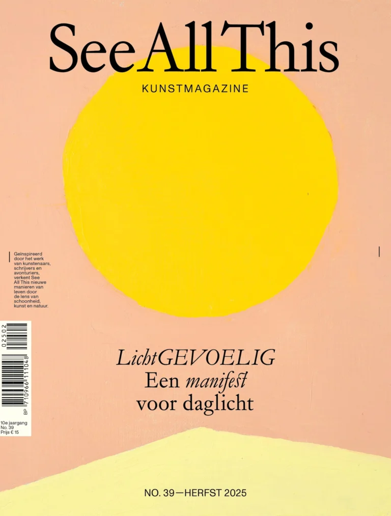 no 39 Kunstmagazine - See All This - Lichtgevoelig. Een manifest voor daglicht -