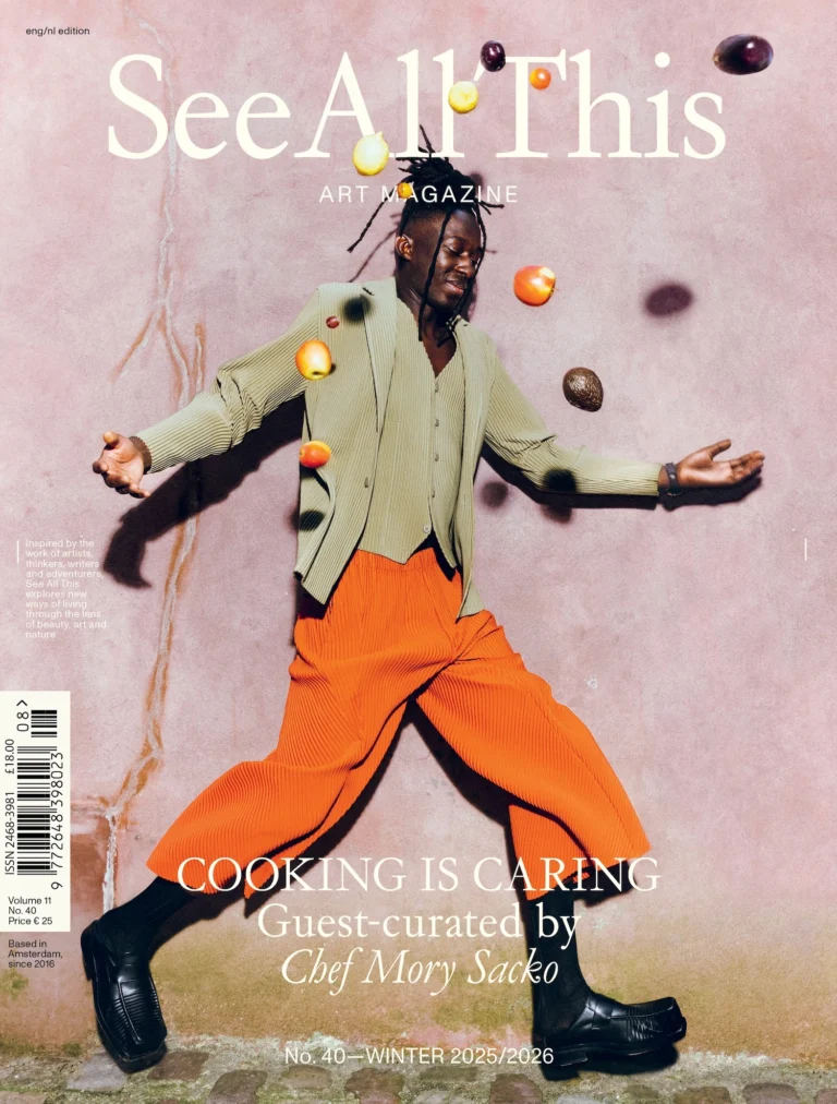 nr 40 Kunstmagazine - See All This - Cooking is Caring -