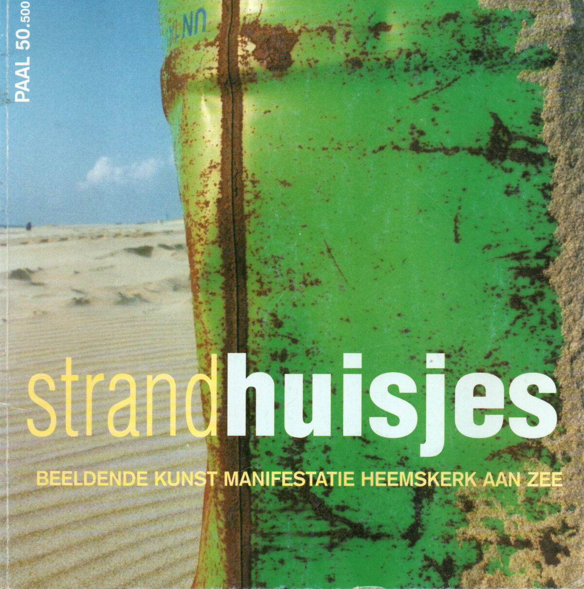 Strandhuisjes - Beeldende kunst manifestatie Heemskerk aan Zee -